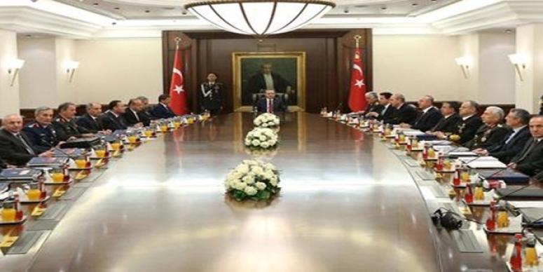 MGK TOPLANTISI'NDA SURİYE VURGUSU