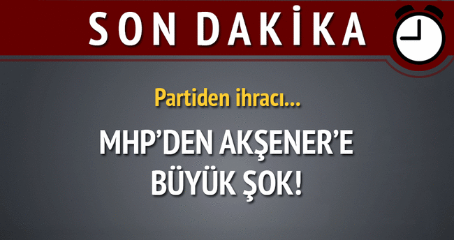 MHP'den Akşener'e büyük şok!