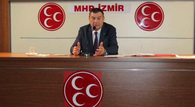 MHP İZMİR: 'LİDER BAHÇELİ'NİN EMRİNDEYİZ'