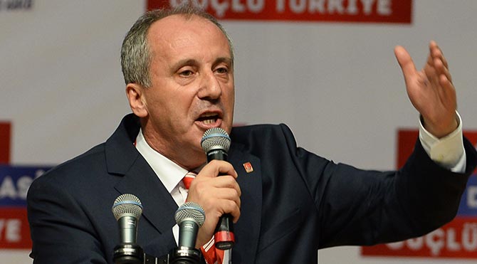 MUHARREM İNCE; ADAY DEĞİLİM!