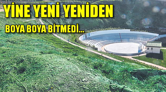 Narlıdere Belediyesi Boyaya Boyaya Bitiremedi
