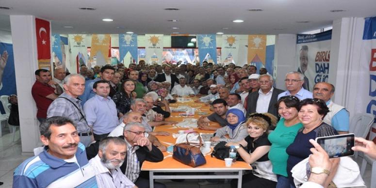 NECİP NASIR, 2 İLÇEDE 6 SEÇİM OFİSİNİ GEZDİ