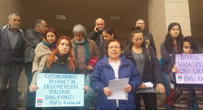 DİYANET'E SUÇ DUYURUSUNDA BULUNDULAR
