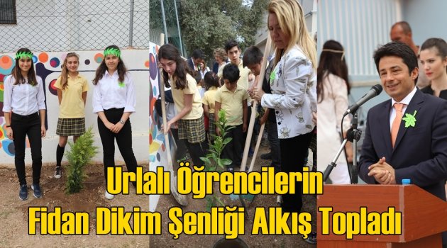 ÖĞRENCİLER YAŞANABİLİR BİR DÜNYA İÇİN FİDAN DİKTİLER