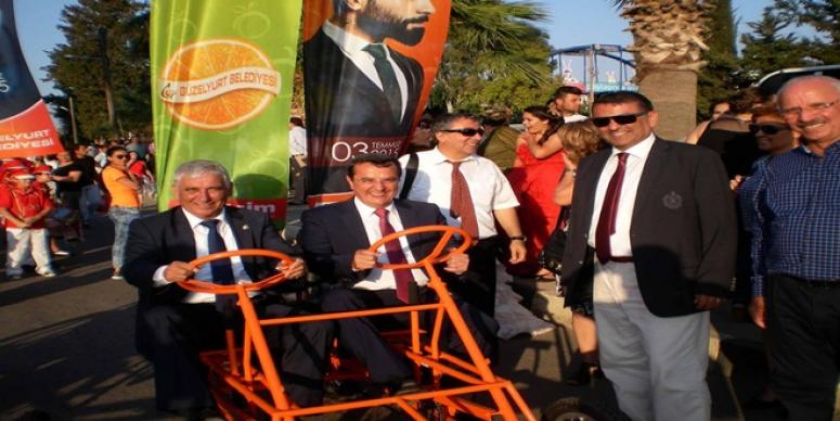 NARLIDERE, GÜZELYURT'UN ONUR KONUĞU