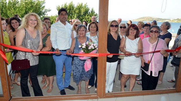 RESİM KURSİYERLERİ YILSONU SERGİSİ AÇTI
