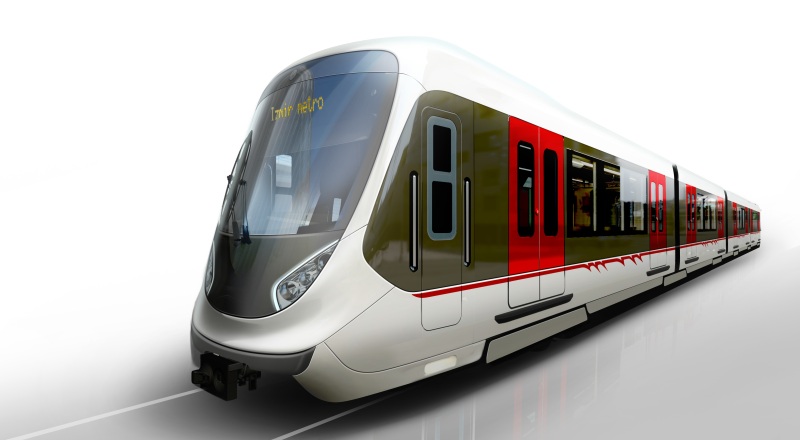 İZMİR'İN YENİ METRO VAGONLARI EKİM'DE GELİYOR