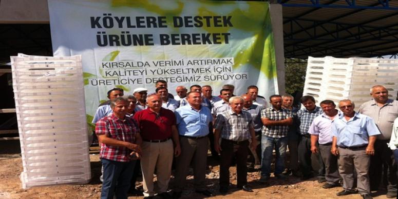 BÜYÜKŞEHİR’İN TARIMA DESTEĞİ ARTARAK SÜRÜYOR