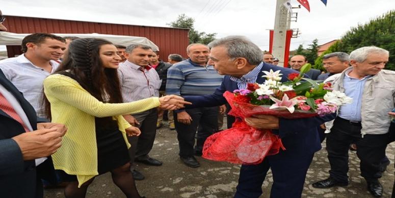 BÜYÜKŞEHİRLE ÜRETİCİNİN YÜZÜ GÜLÜYOR