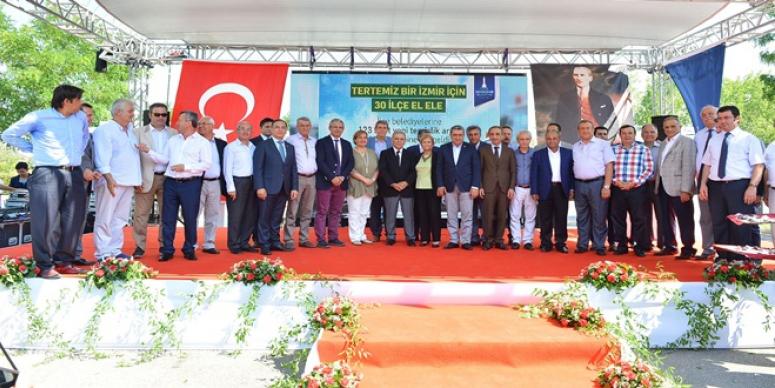 BÜYÜKŞEHİR’DEN 30 İLÇEYE 123 ANAHTAR