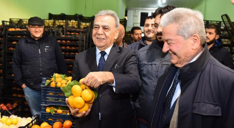 KOCAOĞLU HAL ESNAFIYLA BULUŞTU
