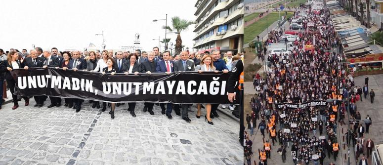 İZMİRLİ ATA'SINA YÜRÜDÜ