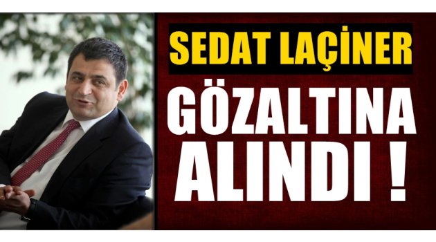 Sedat Laçiner gözaltına alındı