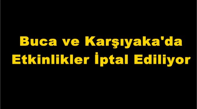 Şehit Haberi Sonrası Etkinlikler İptal Edildi