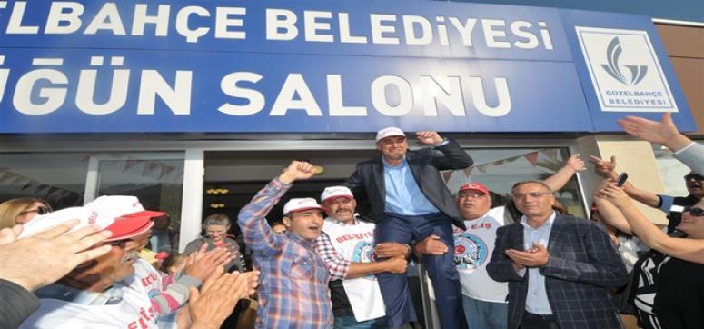 GÜZELBAHÇE'DE 1 MAYIS COŞKUSU