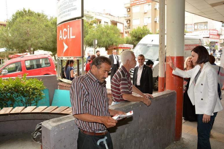 MHP’Lİ SENEM KILIÇ: “SAĞLIK SİSTEMİ TÜM KESİMLERE CEVAP VERMELİ”