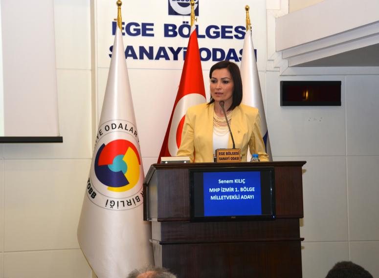 SENEM KILIÇ'TAN SANAYİCİLERE DEVLET SÖZÜ