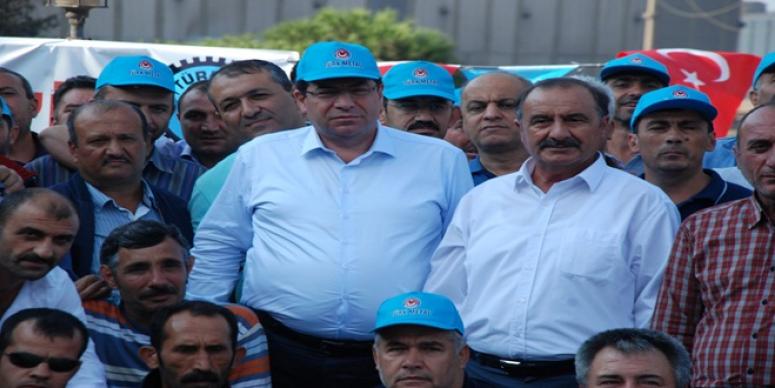 TANRIKULU MAĞDUR İŞÇİLERİN YANINDA