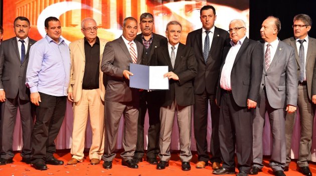 Şimdi de tarım makinesi dağıtacak