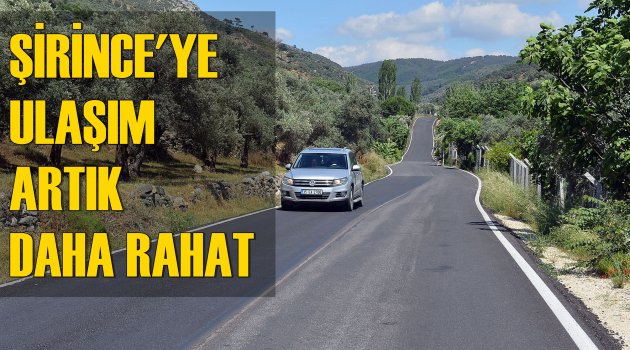 Şirince’ye ulaşım rahatladı