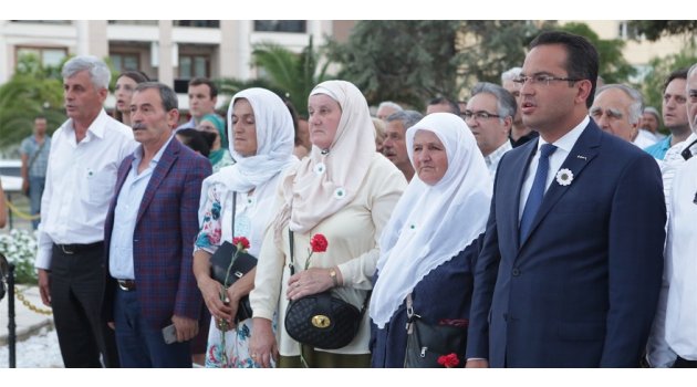 Srebrenitsa'nın acısı Bornova'da...