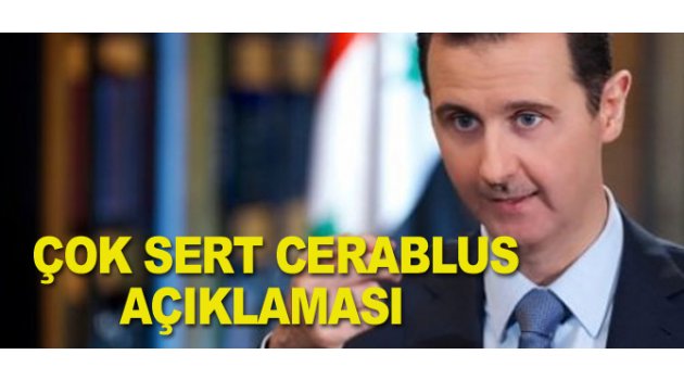 Suriye'den Cerablus Açıklaması
