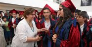 Başkan Pekdaş Öğrencilerin Sevincine Ortak Oldu