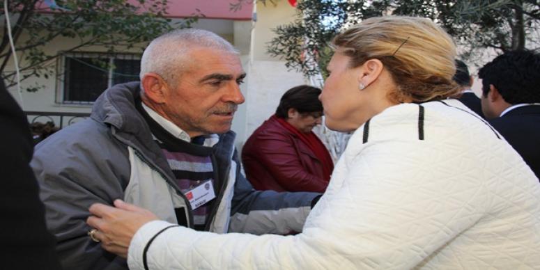 ŞEHİT FATİH DİK’İN AİLESİNE TAZİYE ZİYARETİ