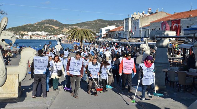 Temiz Kent Foça Farkındalık Projesi Başladı