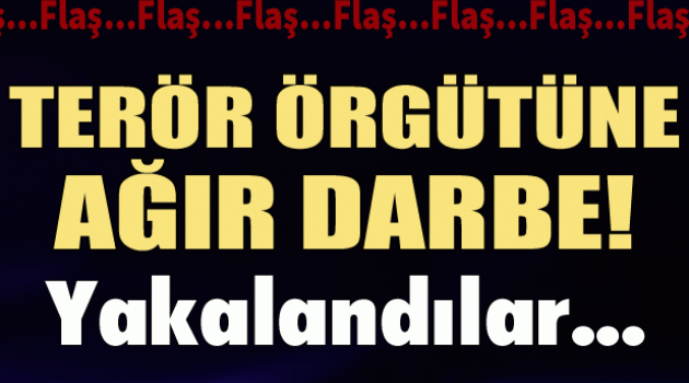 Terör örgütüne ağır darbe! O isimler yakalandı