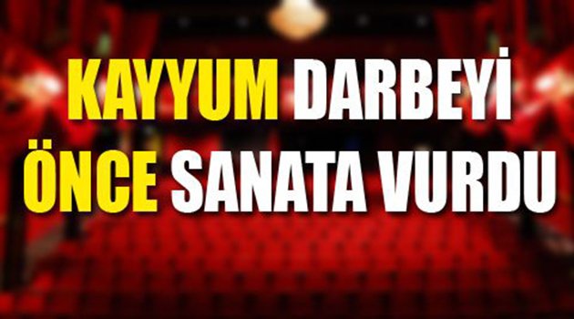 Tiyatrocuları Zabıta Yaptılar