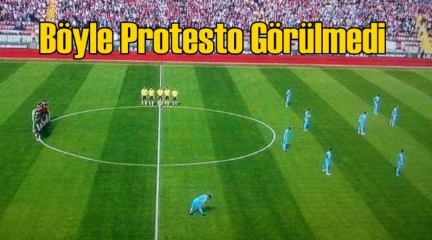 Trabzonspor’dan şok protesto!