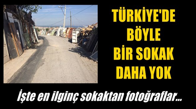 Türkiye'de Böyle Bir Sokak Daha Yok!
