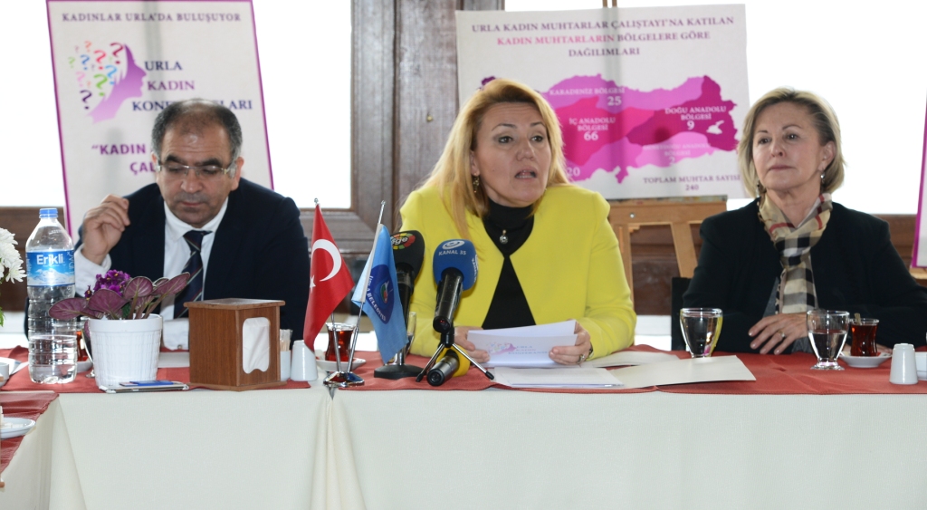 TÜRKİYE'NİN KADIN MUHTARLARI URLA'DA BULUŞACAK
