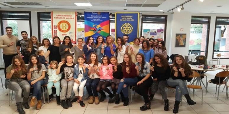 İZMİR EKONOMİ ROTARACT KULÜBÜ’NDEN ÇOCUKLARA UMUT PROJESİ