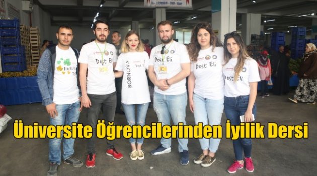Üniversite Öğrencilerinden İyilik Dersi