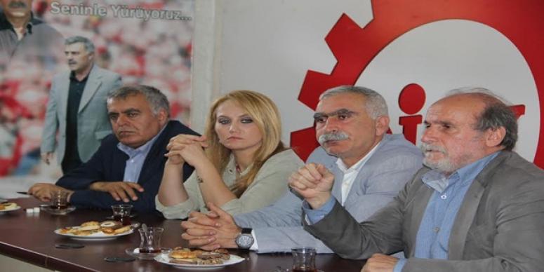 HDP, DİSK ÜYESİ İŞÇİLERYE BİRARAYA GELDİ