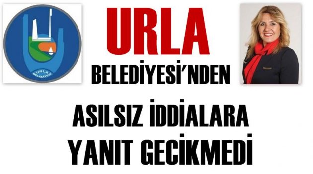 Urla Belediyesi'nden asılsız iddialara yanıt gecikmedi