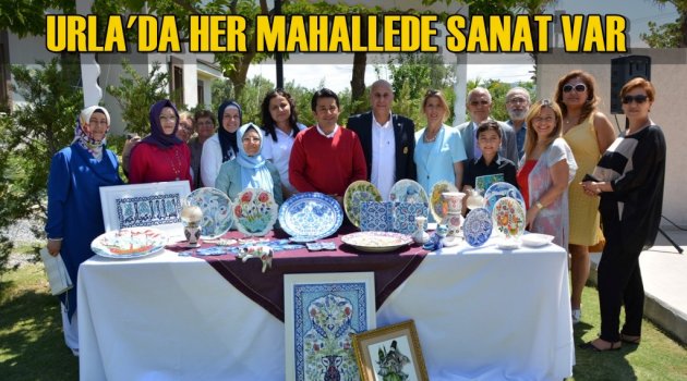 URLA’NIN HER MAHALLESİNDE SANAT VAR