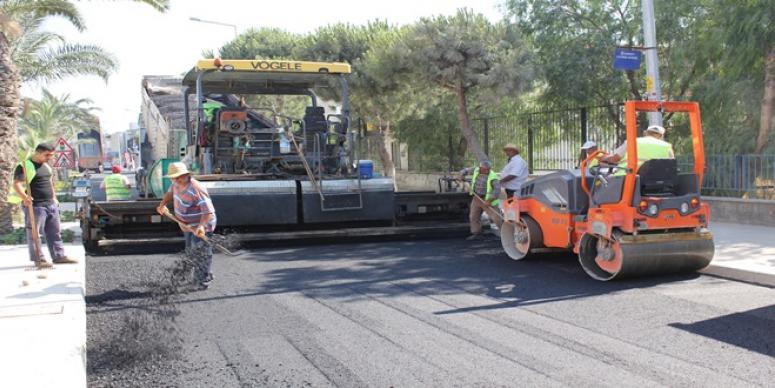 URLA CADDELERİ YENİLİYOR