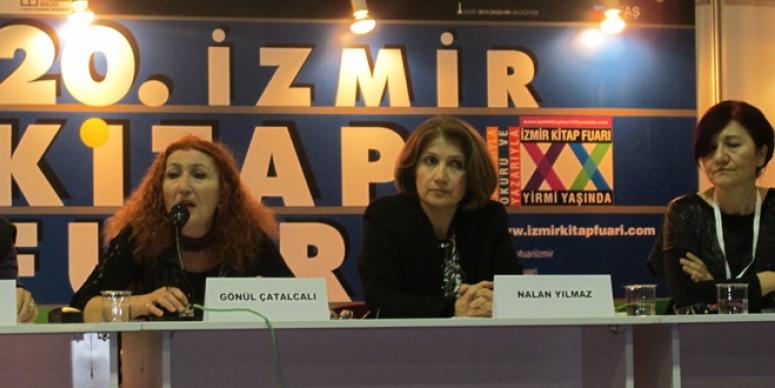 ANNELER VE KIZLARI” ADLI SÖYLEŞİ,  İZMİR KİTAP FUARI’NDA YAPILDI