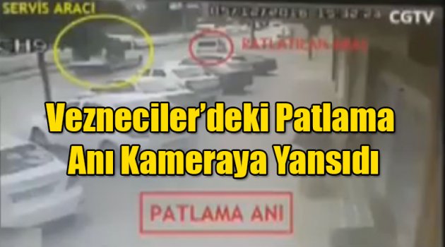 Vezneciler'de Terör Saldırısının Görüntüleri Ortaya Çıktı