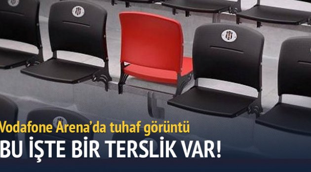 Vodafone Arena'da taraftara özel koltuk