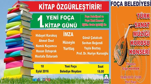 Yeni Foça'da Çifte Etkinlik
