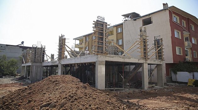Yenigün Semt Evi Hızla Yükseliyor