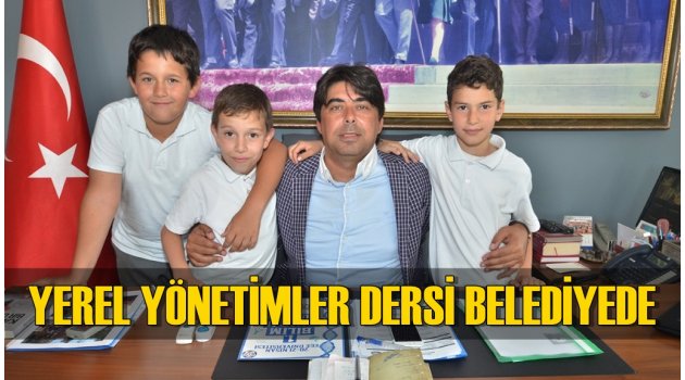 YEREL YÖNETİMLER DERSİ BELEDİYEDE