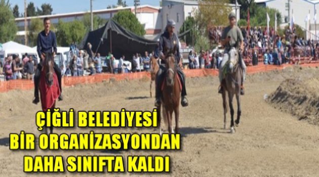 Yine Çiğli Belediyesi Yine Fiyasko