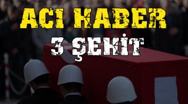 Zırhlı aracın geçişi sırasında patlama: 3 askerimiz şehit!