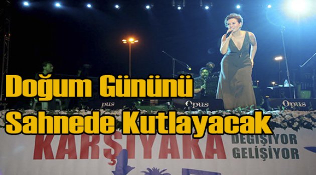 Zuhal Olcay'dan Karşıyaka'da Pastalı Konser