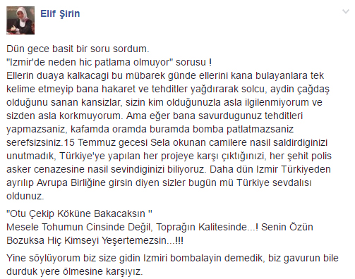 İzmir'e Çirkin Saldırı Neden Hiç İzmir'de Patlama Olmuyor